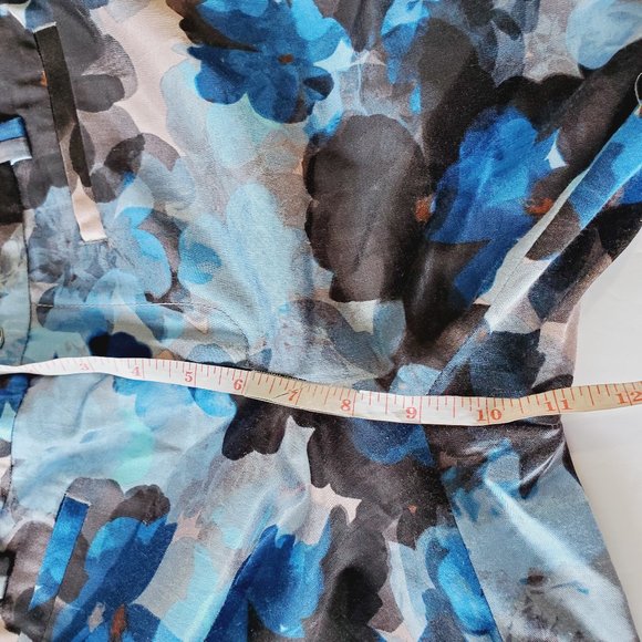 ANTHRO ELEVENSES Brighton Wide Leg Floral Pants - Picture 5 of 9